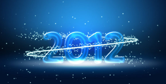 новый год 2012